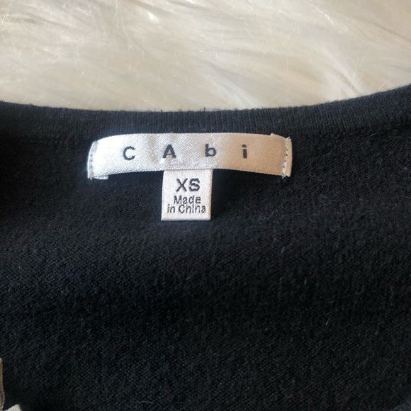 CAbi Broadway Tuxedo Cardigan Size XS Style 172 - Picture 5 of 5